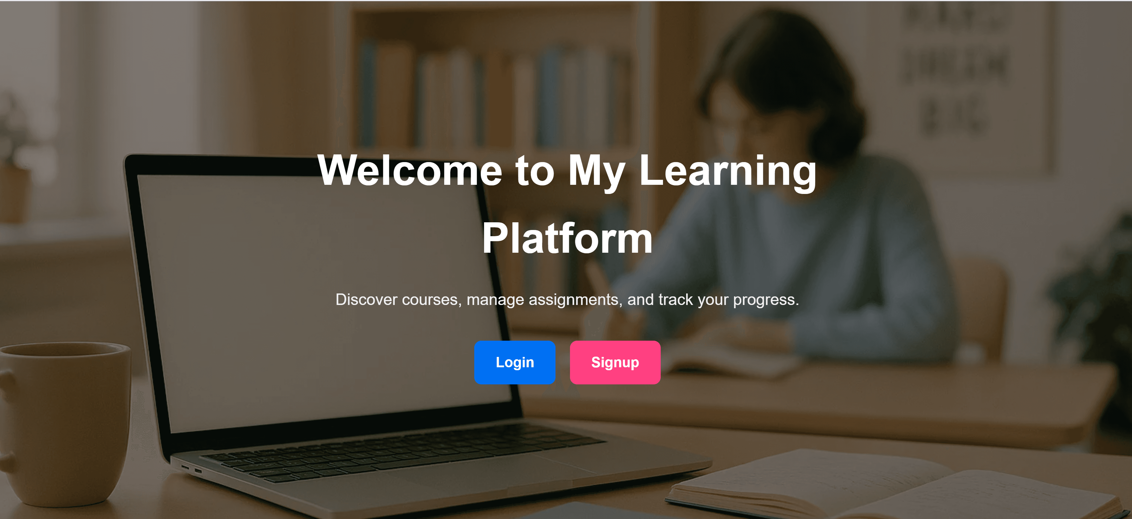 Learning Platform preview